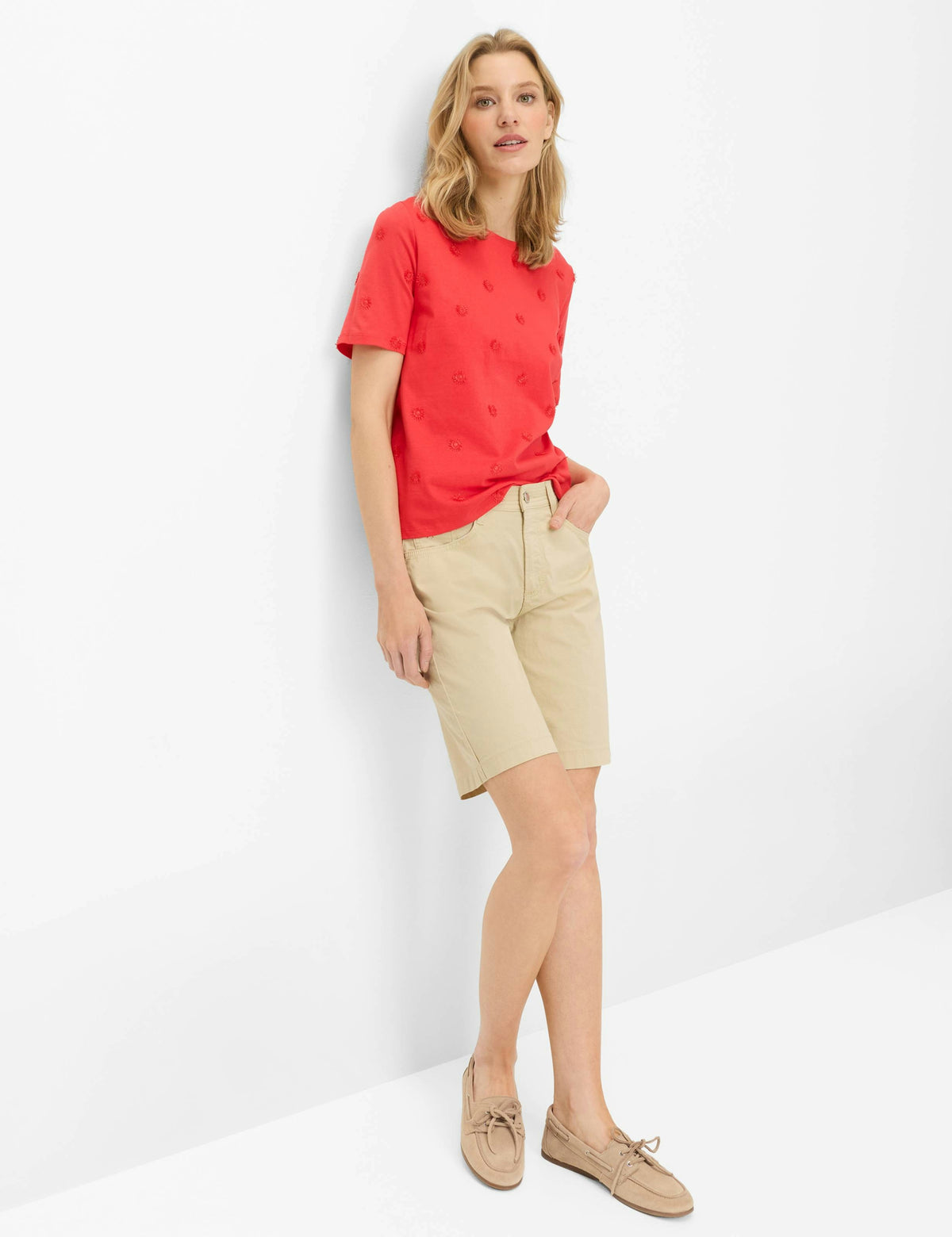 BRAX Cira Red T-Shirt