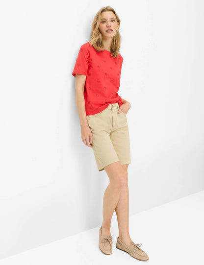 BRAX Cira Red T-Shirt