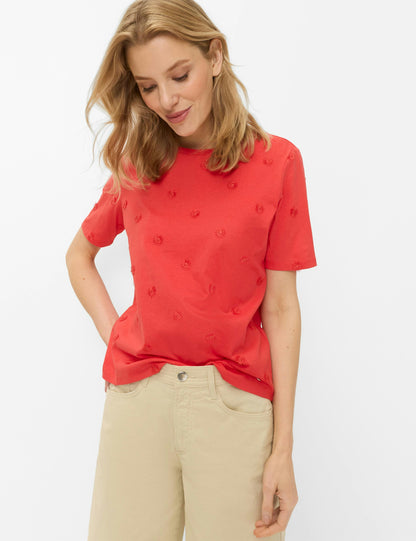 BRAX Cira Red T-Shirt