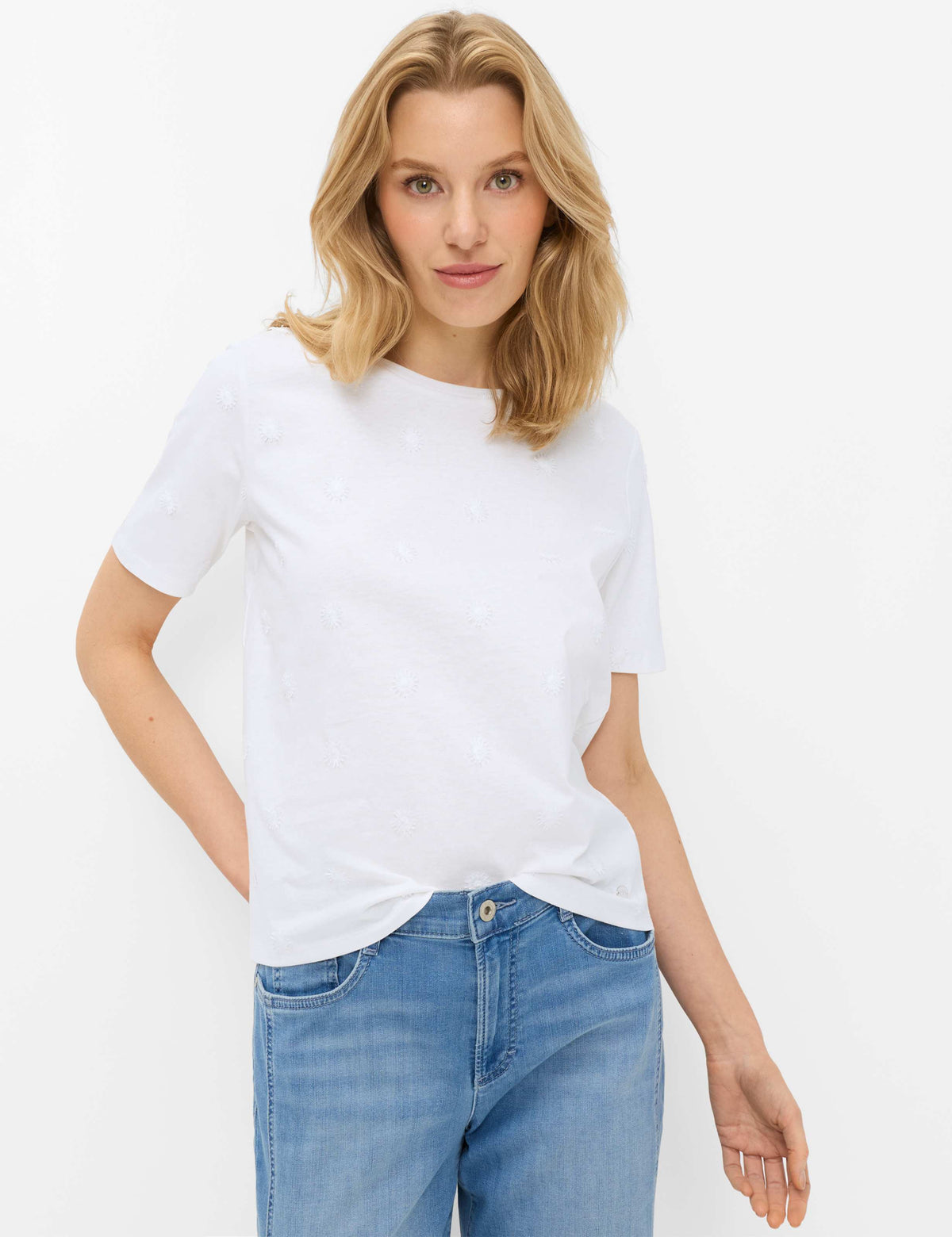 BRAX Cira White T-shirt