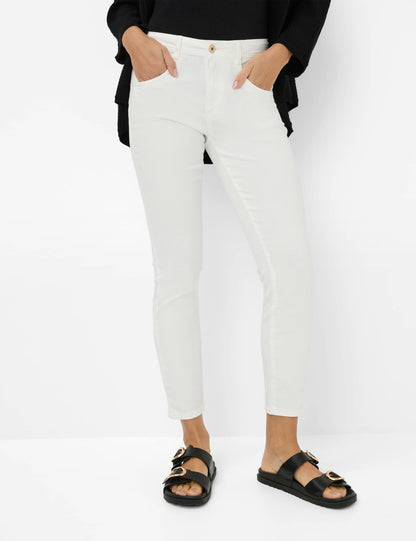 BRAX Shakira Free to Move Ultralight White Jeans