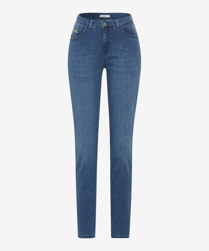 Brax Shakira Mid Blue Denim Jeans