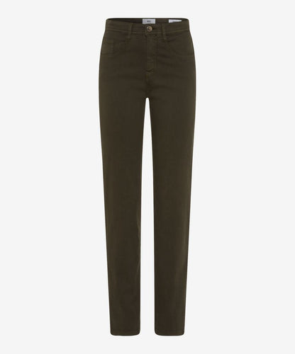 Brax Carola Denim Jean - Olive
