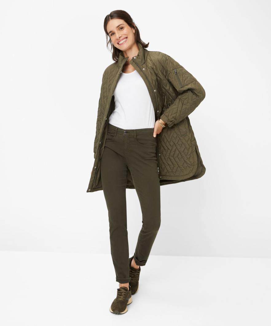 Brax Carola Denim Jean - Olive