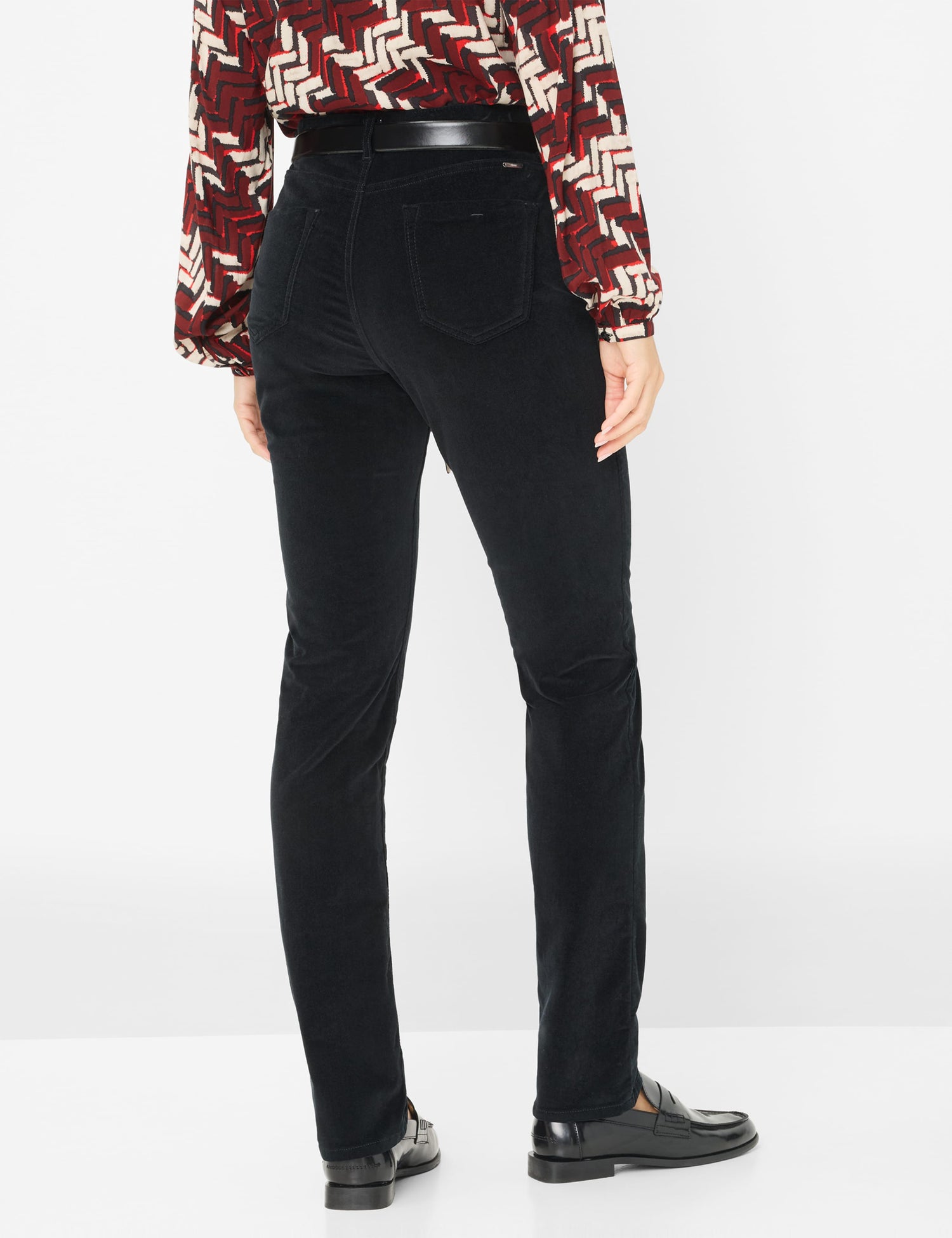 Brax - Mary Velvet Pant - Black