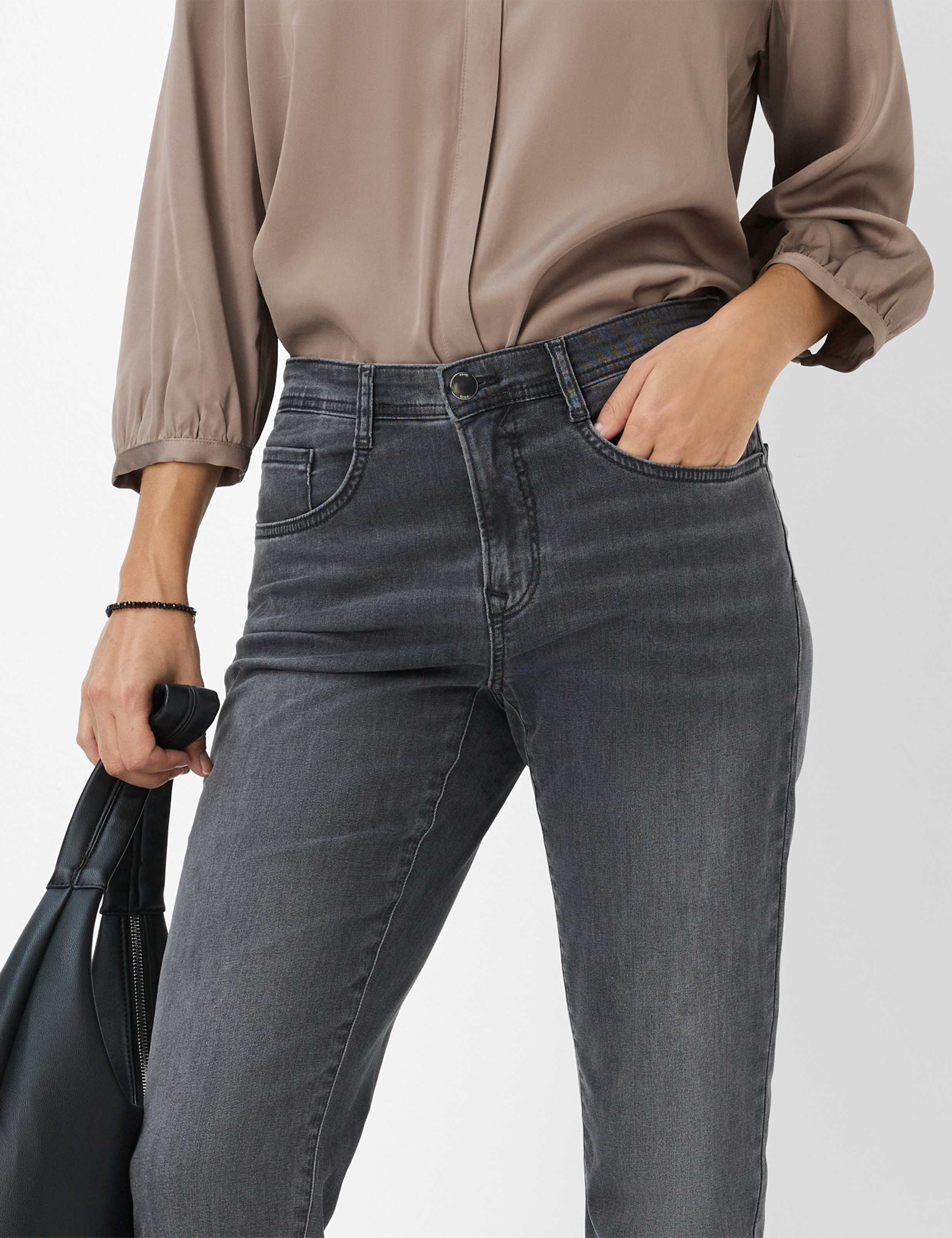 Brax - Carola Grey Denim Jean