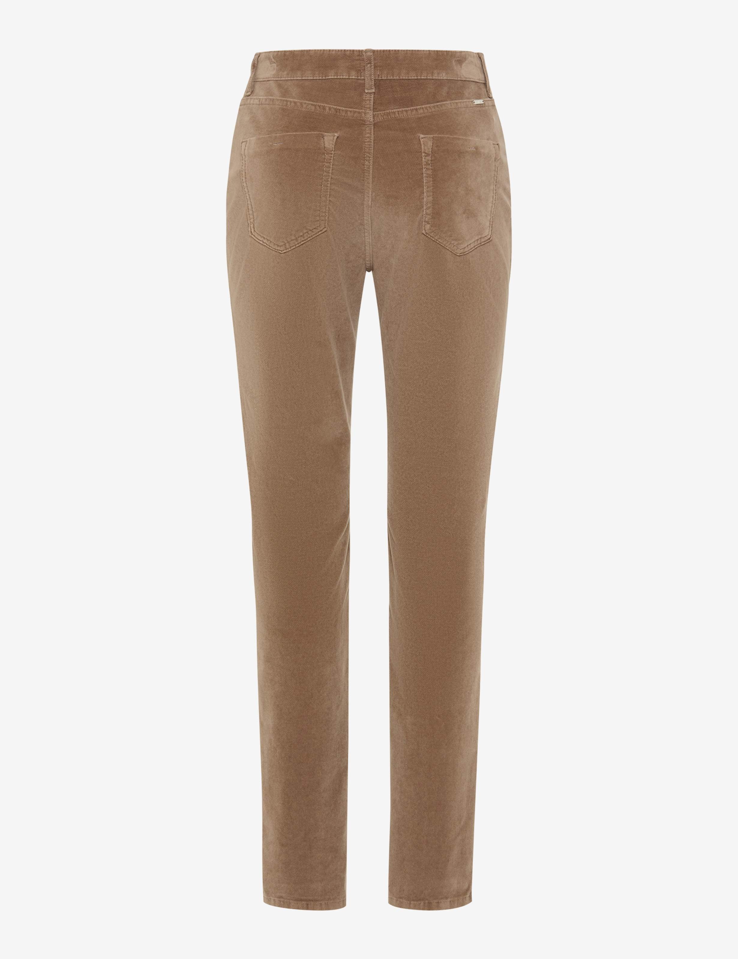 Brax - Mary Velvet Pants -Camel