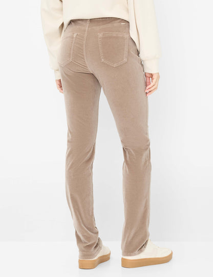 Brax - Mary Velvet Pants -Camel