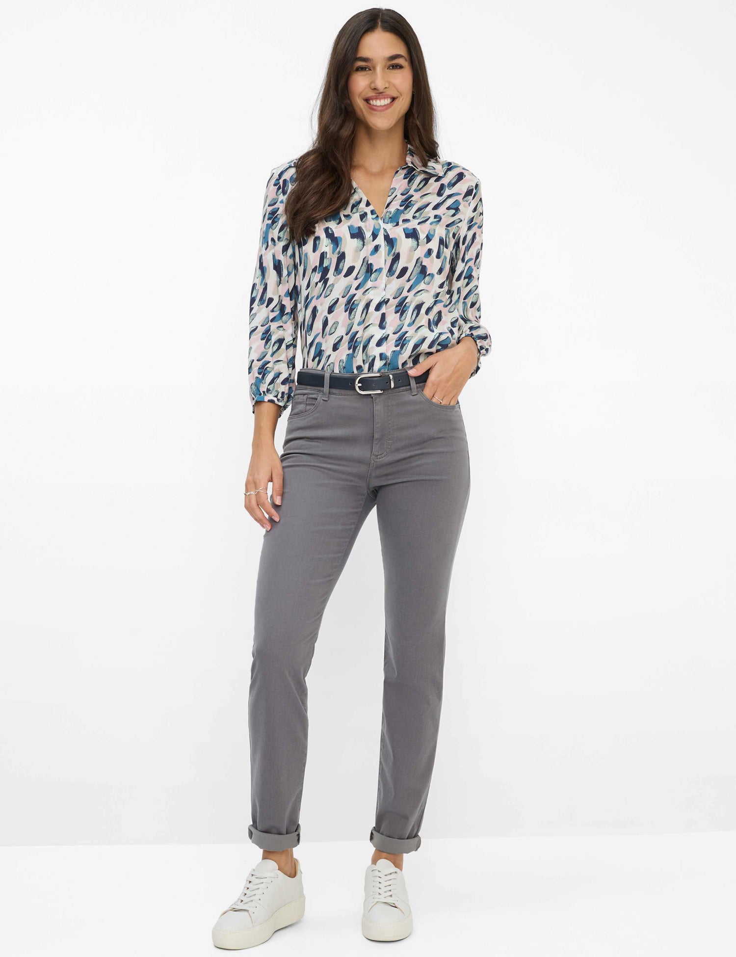 Brax - Shakira Winter Dream Fabric - Grey