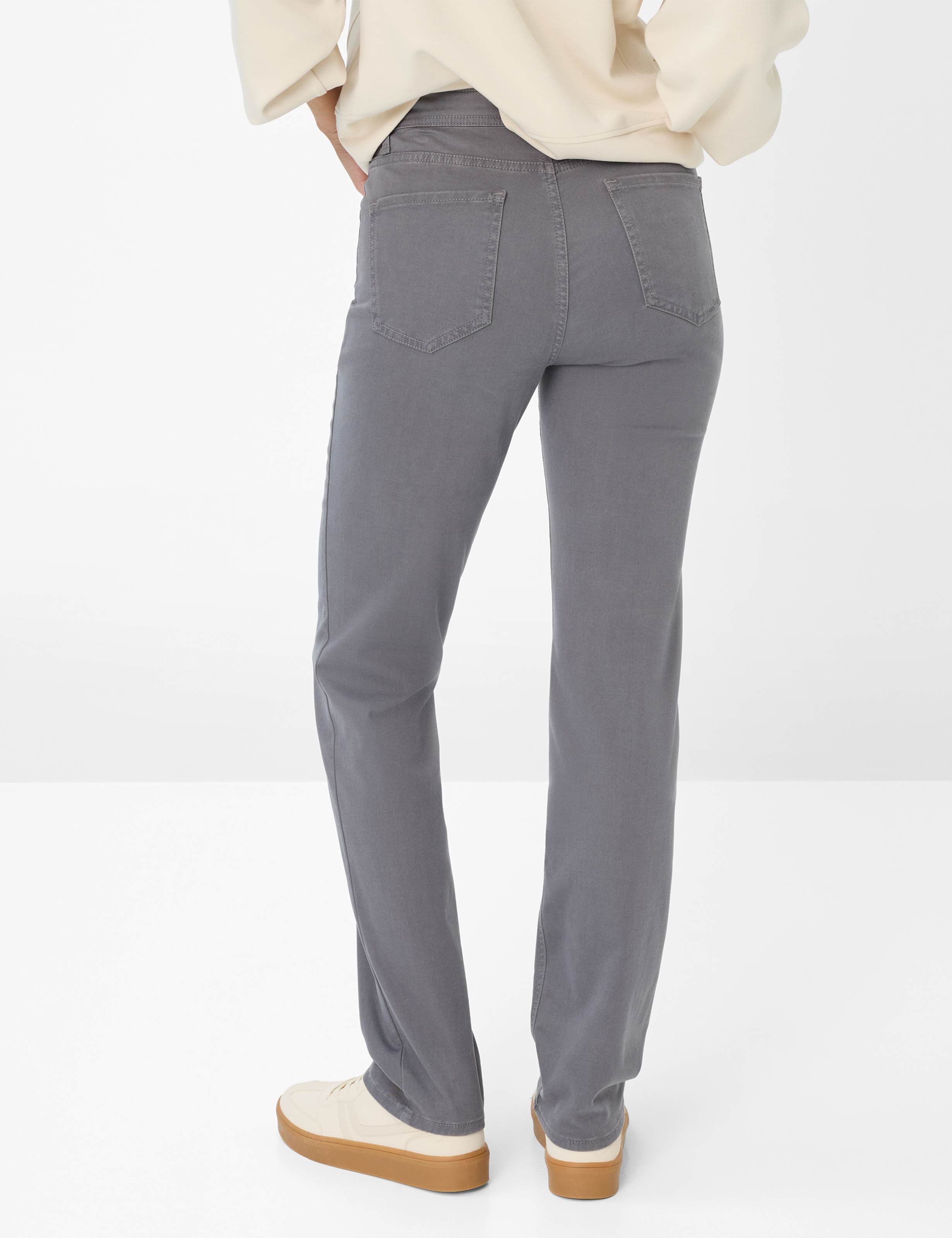 Brax - Mary Winter Dream Fabric - Grey