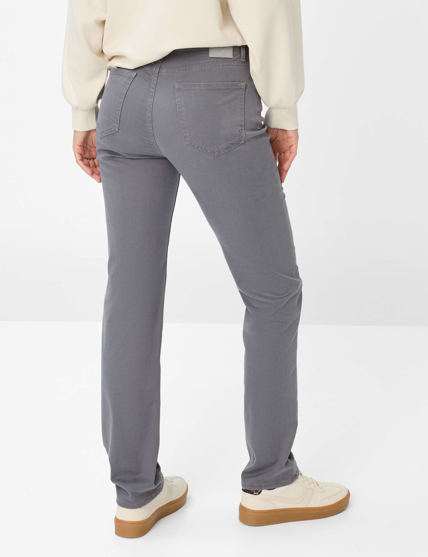 Brax - Carola Winter Dream Fabric - Grey