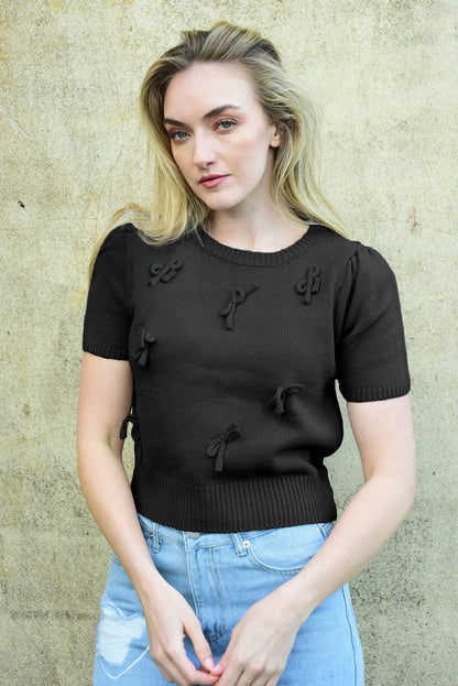Coop - By Trelise Cooper BOW-DELICIOUS Top Black