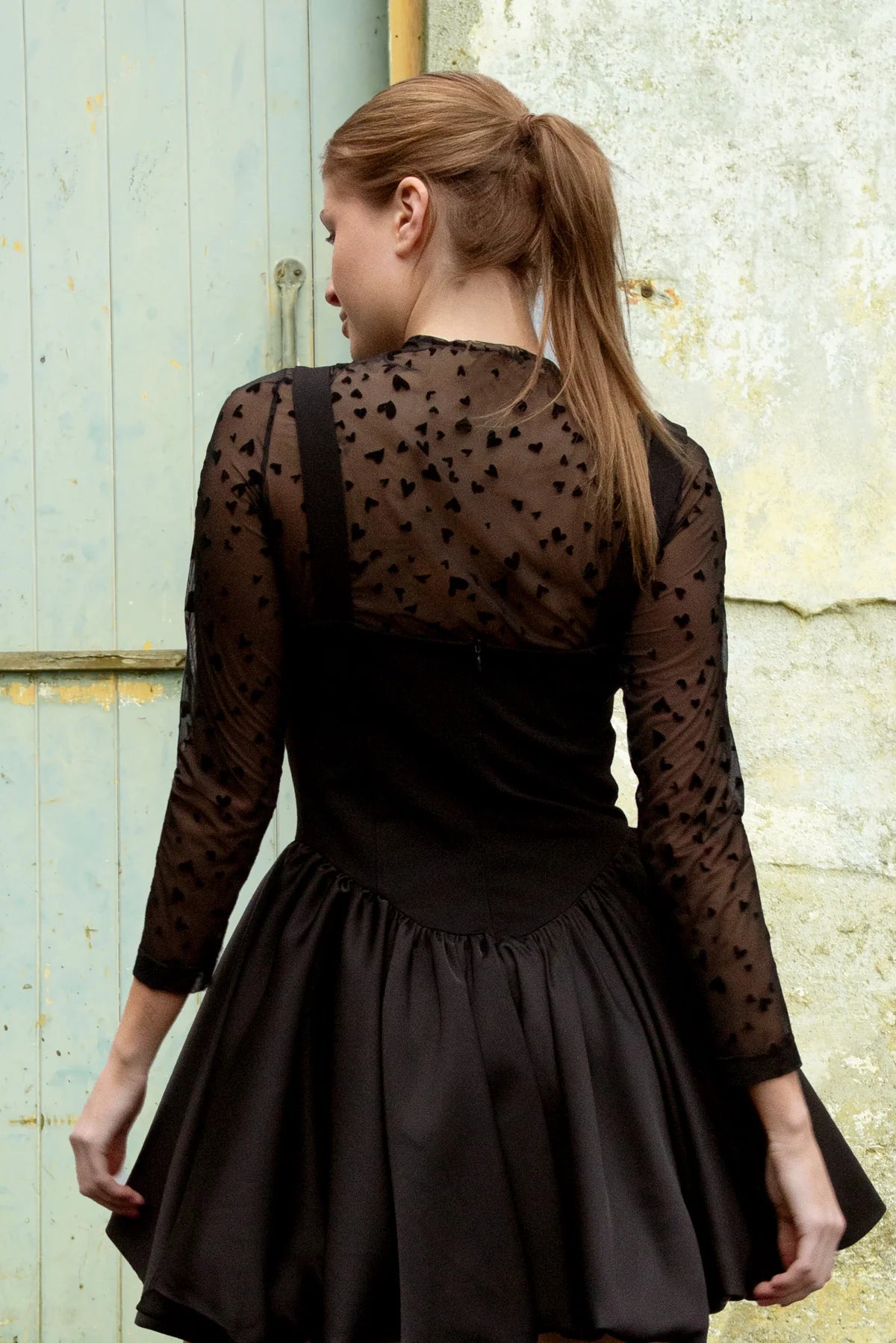 Coop - By Trelise Cooper Black and Gold &quot; Heart to Heart&quot; Top