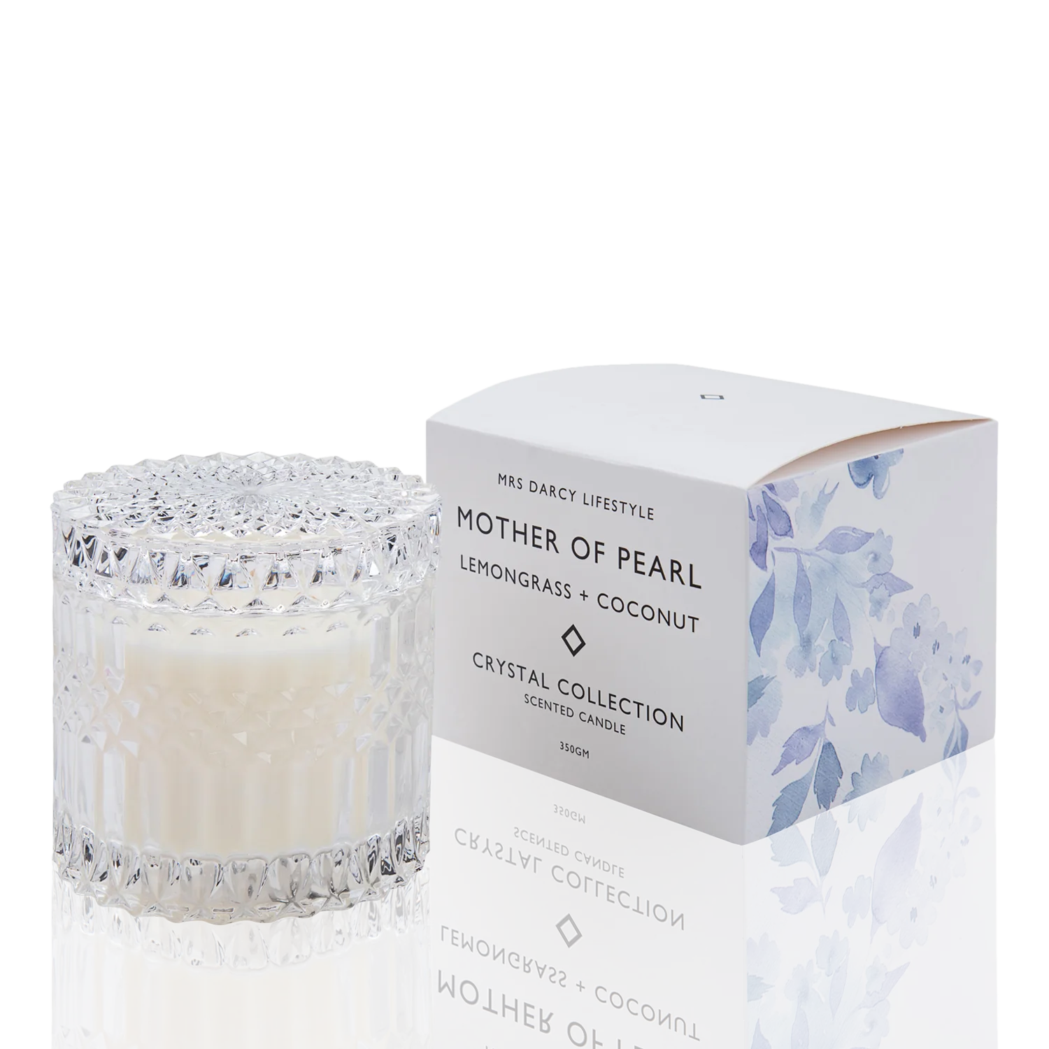 Mrs Darcy Lifestyle -  Candle Mother of Pearl