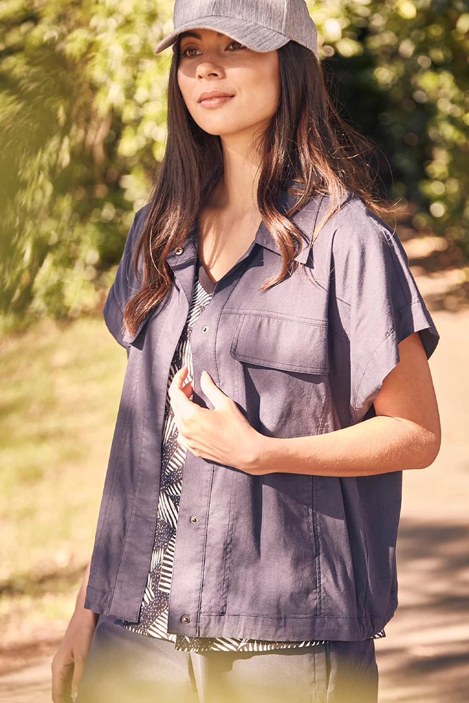 Verge - Acrobat Nico Shirt / Jacket in Denim Marle