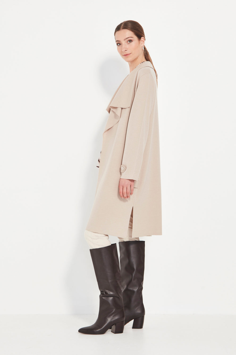 Verge - Cora Coat - Stone