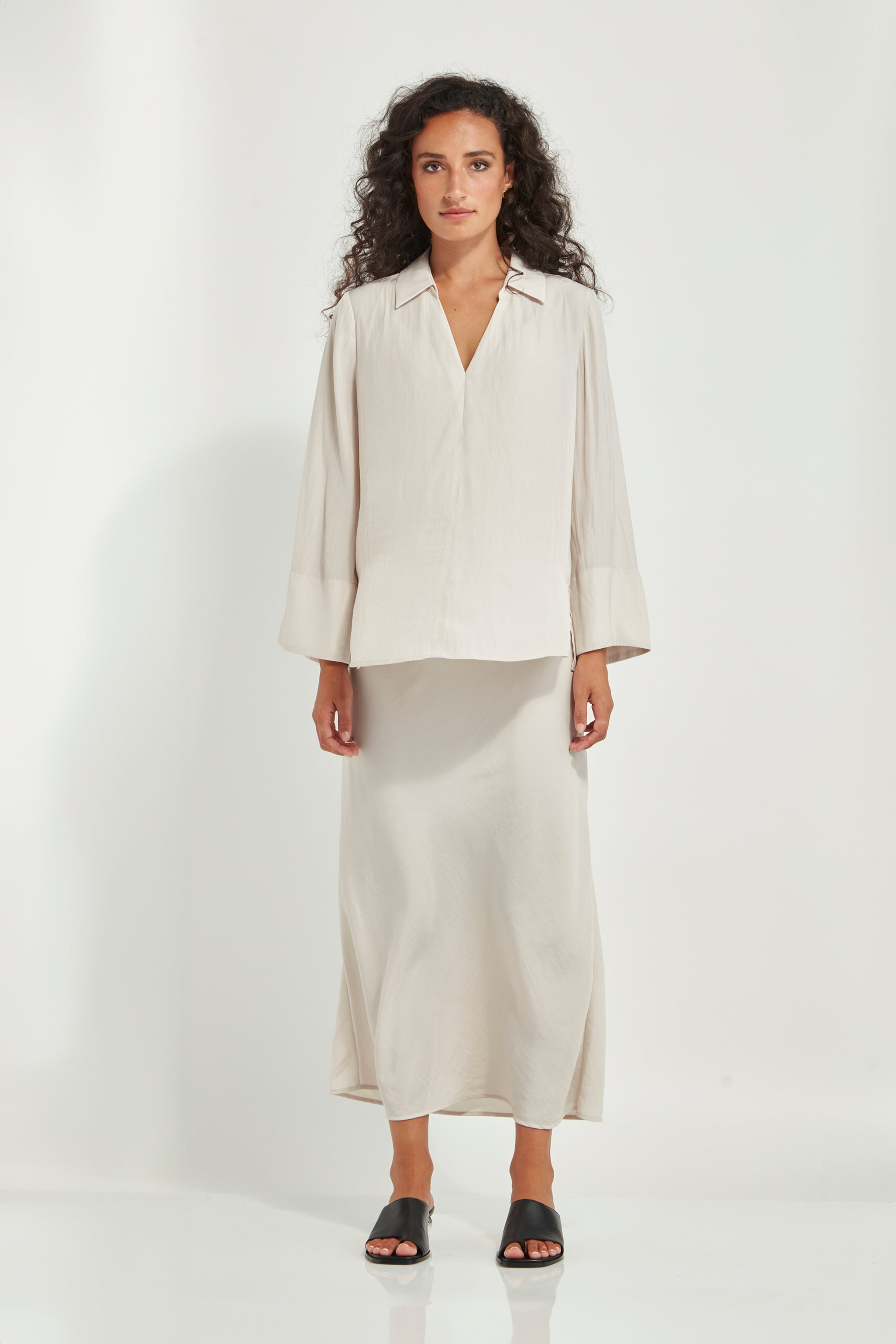 Glide - By Verge Corinna Blouse Champagne