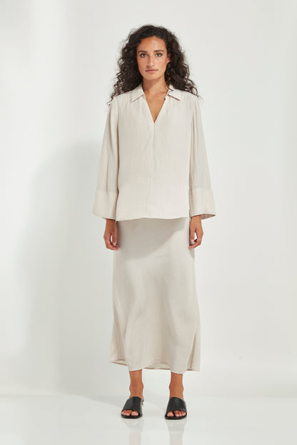 Glide - By Verge Corinna Blouse Champagne