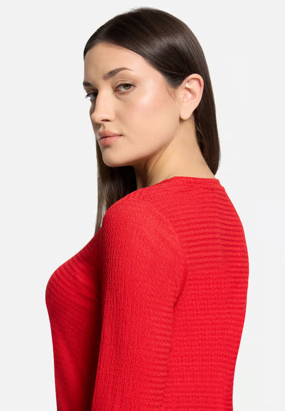 Betty Barclay - Red Texture Top