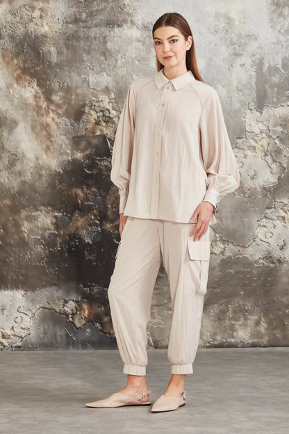 Glide -  By Verge Cleo Pant Champagne