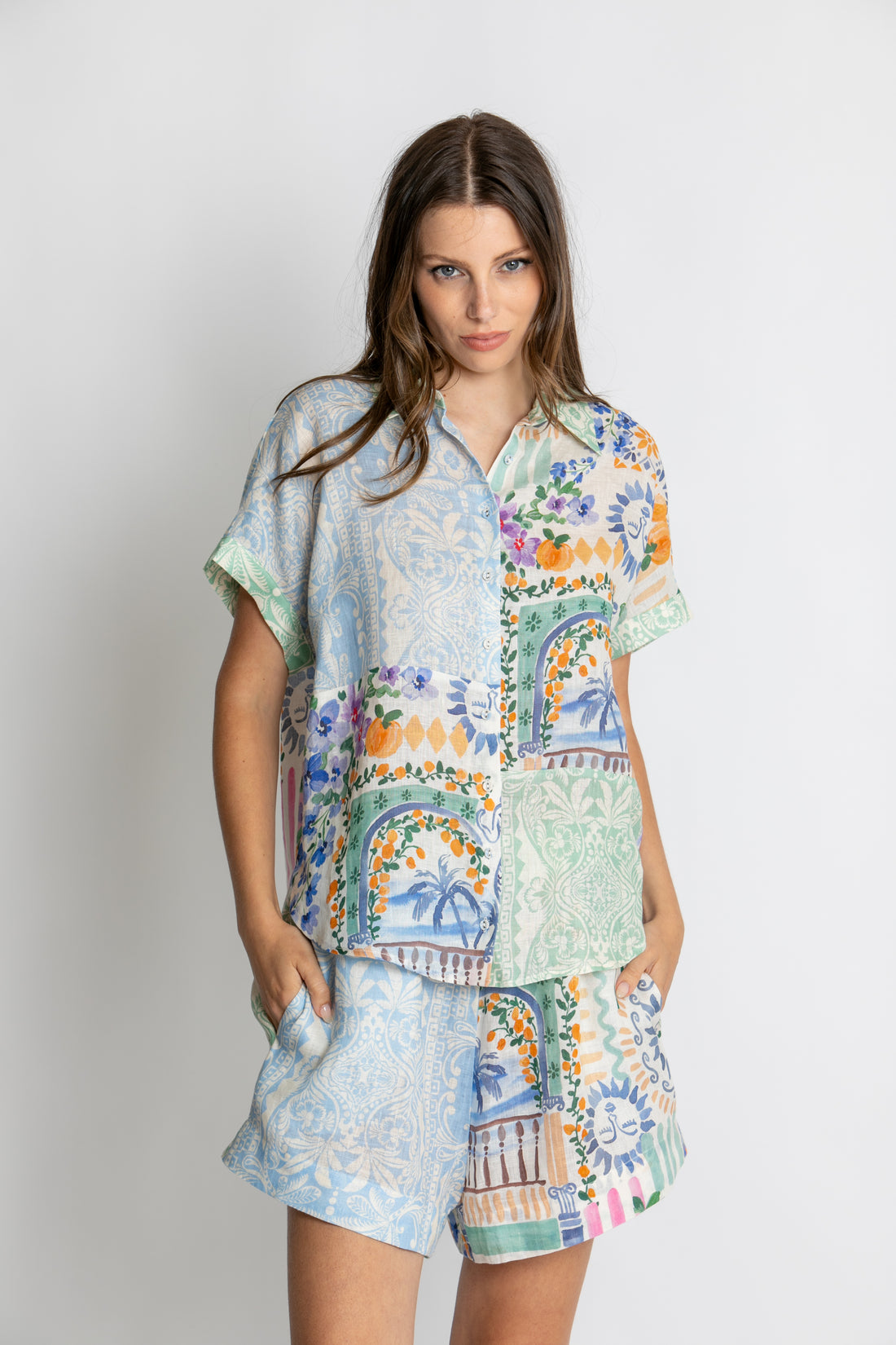 Kachel - Naomi Print Shirt