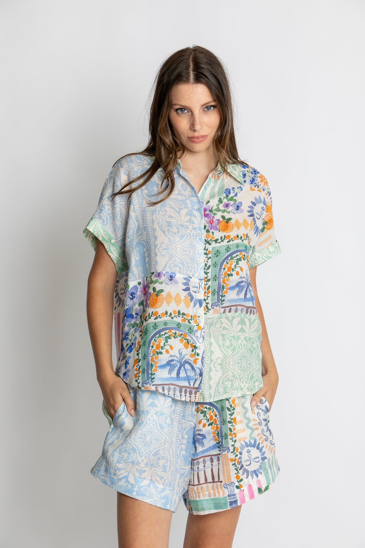 Kachel - Naomi Print Shirt