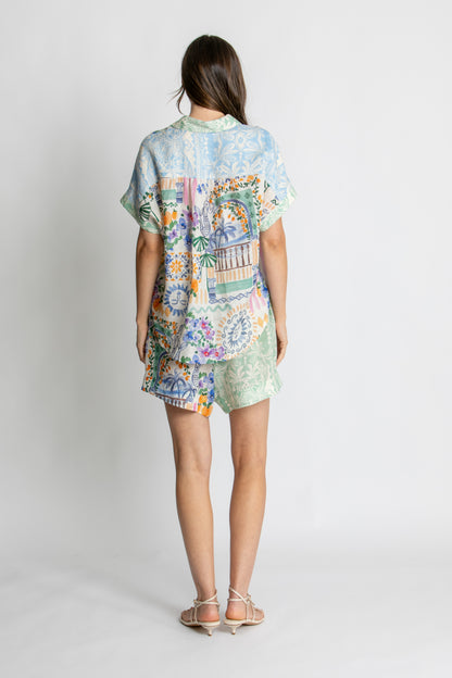 Kachel - Naomi Print Shorts