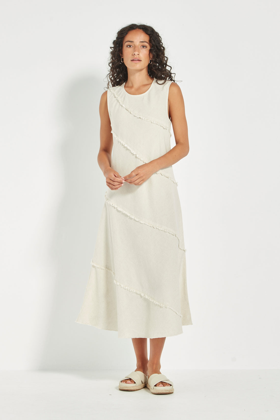 Verge Elle Dress - Cashew