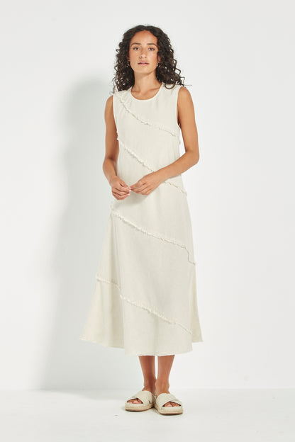 Verge Elle Dress - Cashew