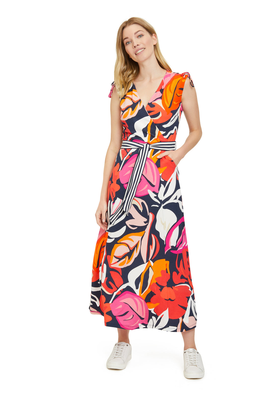 Betty Barclay - Floral Print Viscose Maxi Dress