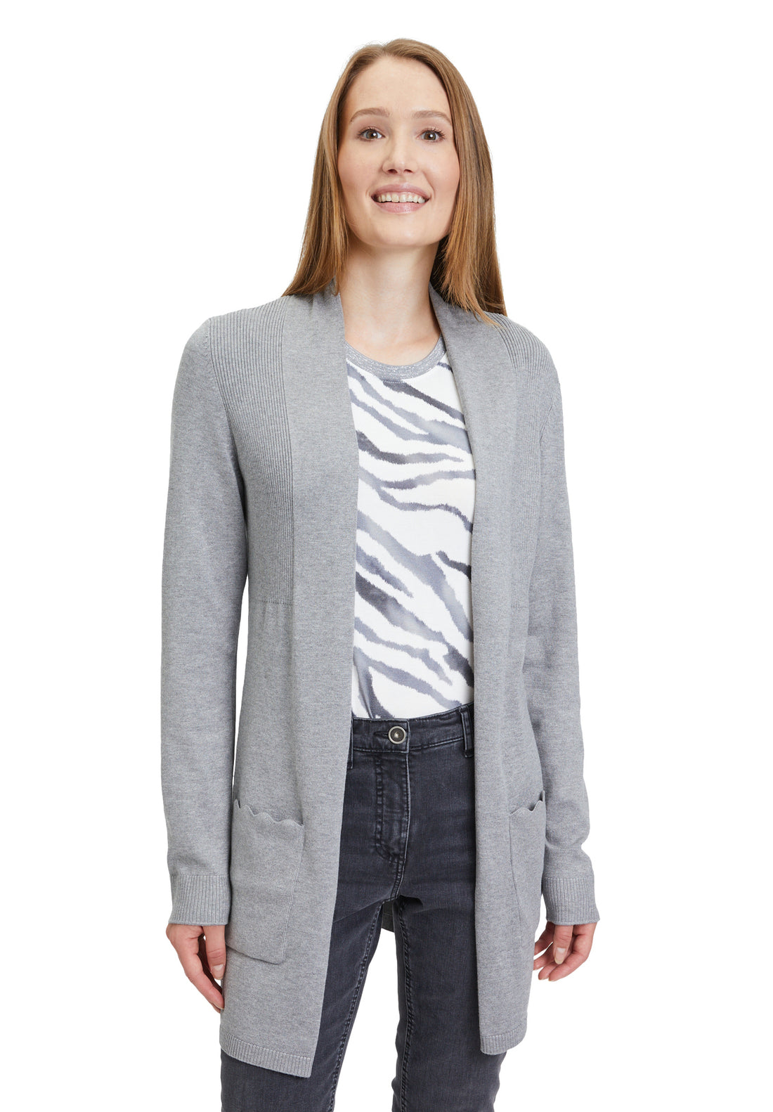 Betty Barclay - Grey Knit Jacket