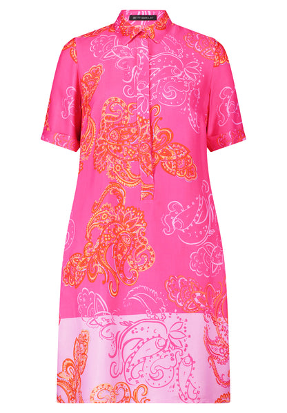 Betty Barclay - Vibrant Pink Pattern Dress