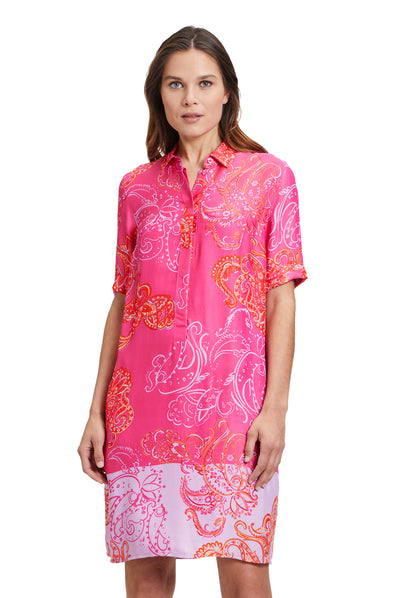 Betty Barclay - Vibrant Pink Pattern Dress