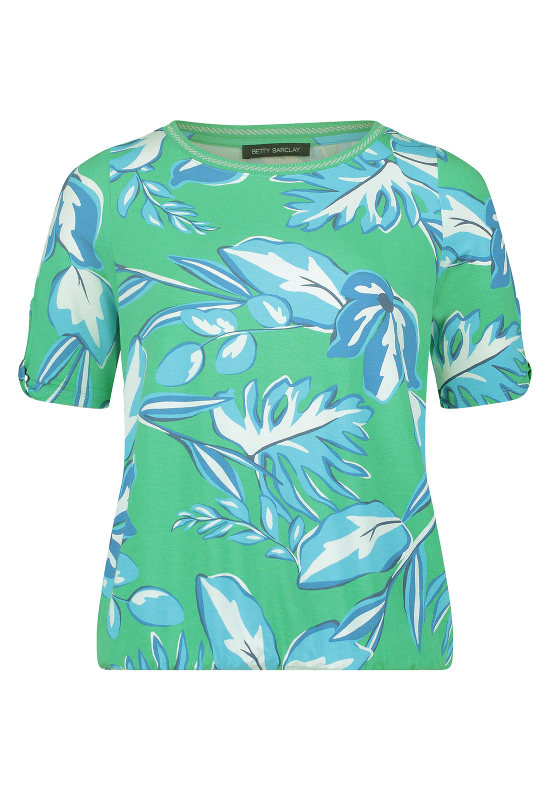 Betty Barclay - Green and Blue Floral Print Tee