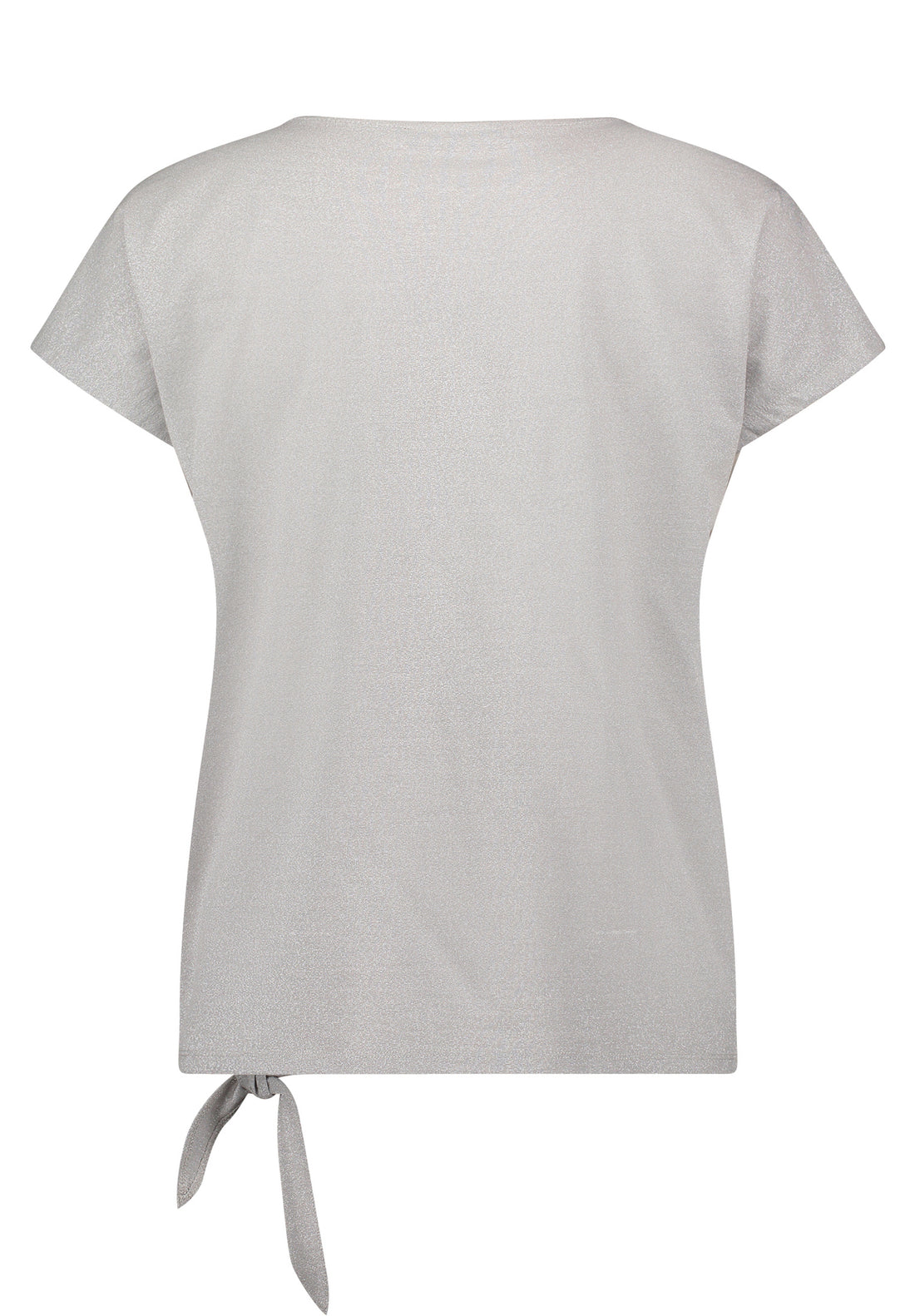 Betty Barclay - Grey/Silver T-shirt with Sequins and Glitter Thread