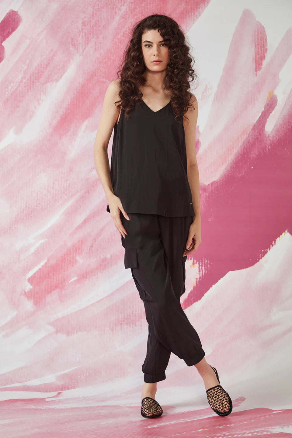 Glide - By Verge Felicity Tank Black