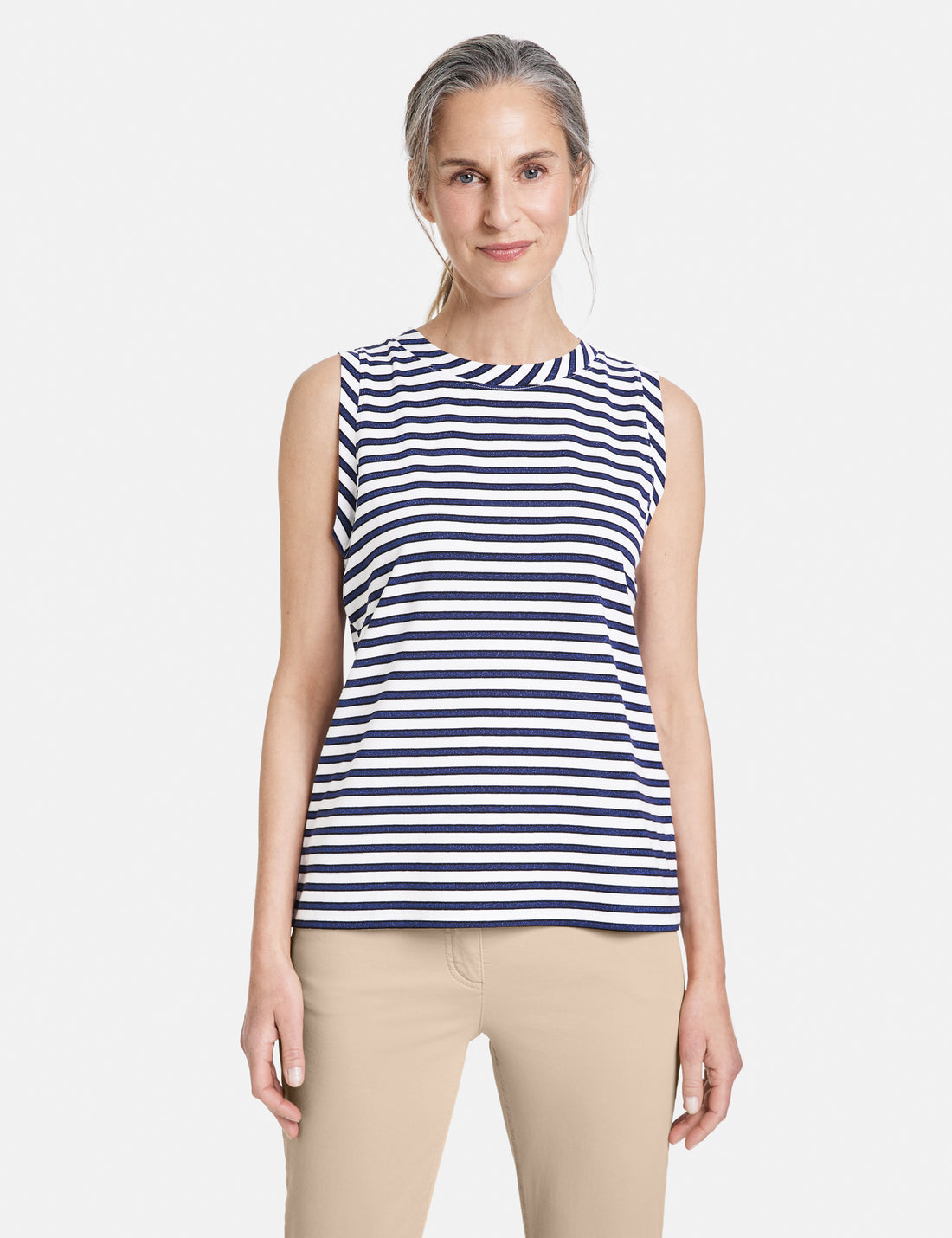 Gerry Weber Stripe Sleeveless Top