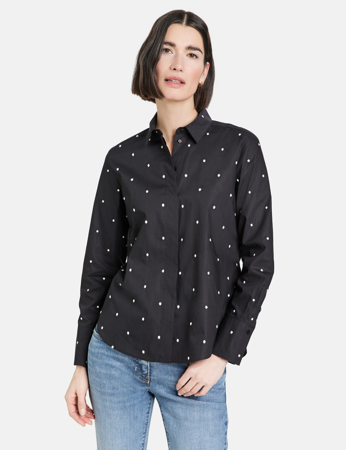 Gerry Weber - Edition Black and White Polka Dot Classic Shirt