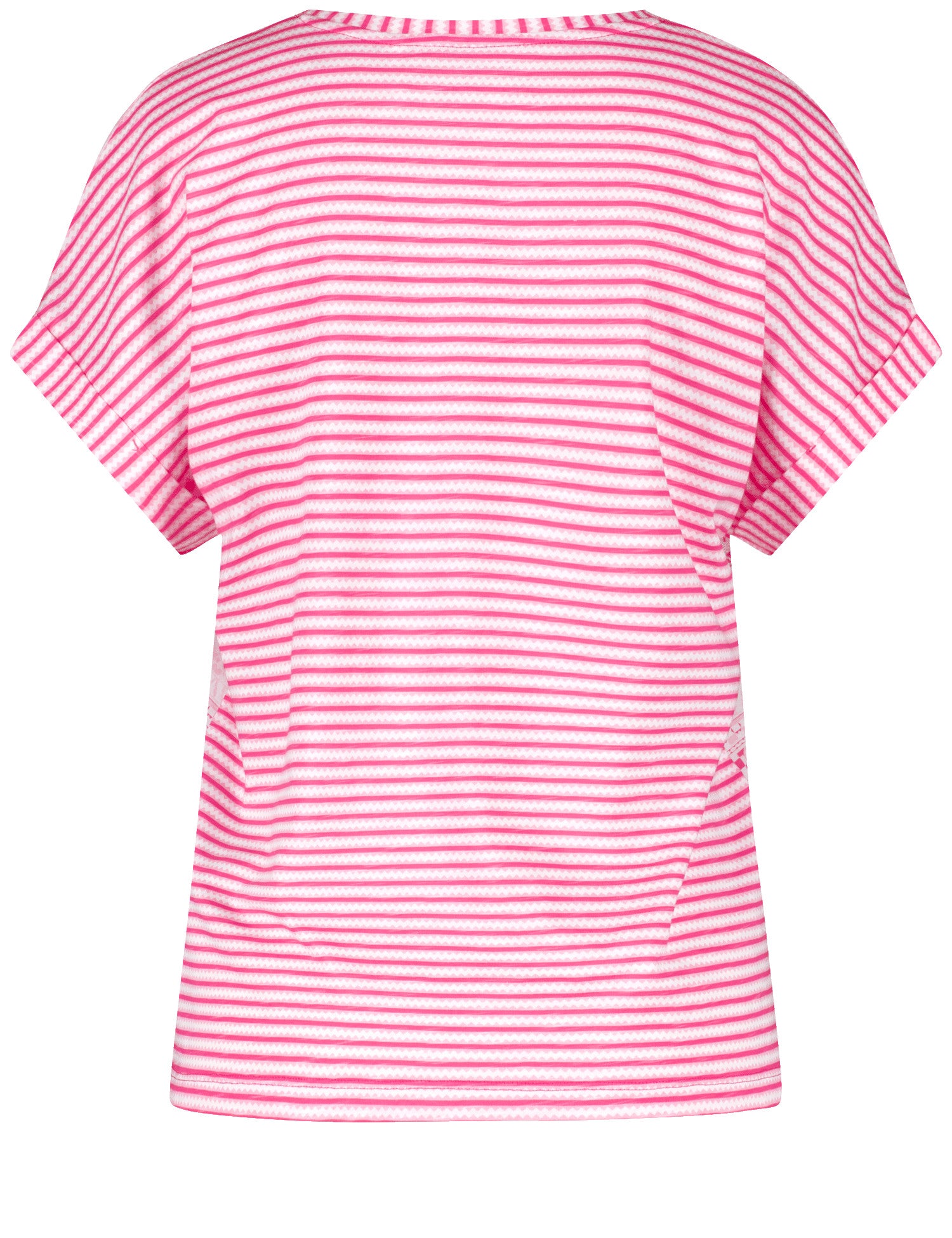 Gerry Weber - Pink and White Diamond Pattern Tee