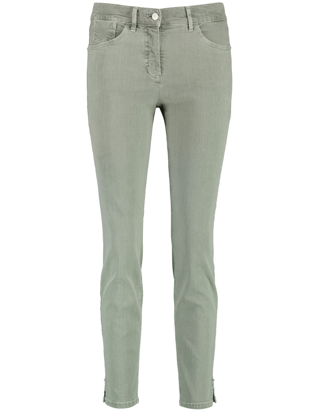 Gerry Weber - Soline Best4Me Cropped Seagrass Green Jeans