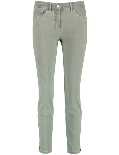 Gerry Weber - Soline Best4Me Cropped Seagrass Green Jeans