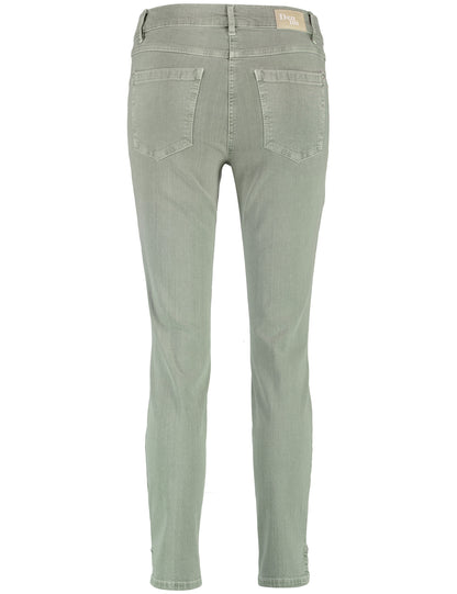 Gerry Weber - Soline Best4Me Cropped Seagrass Green Jeans