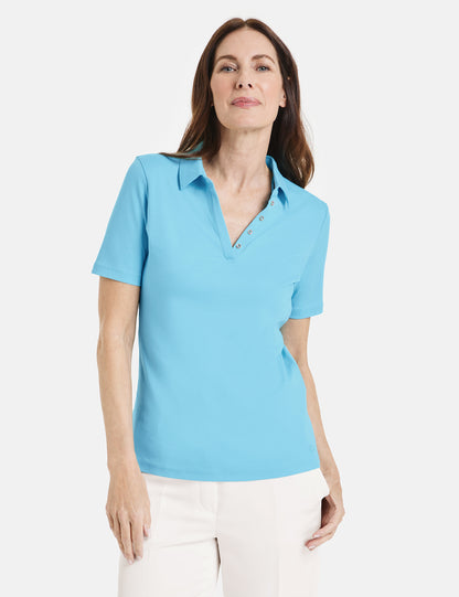 Gerry Weber - Perfect Essentials Bright Blue Polo