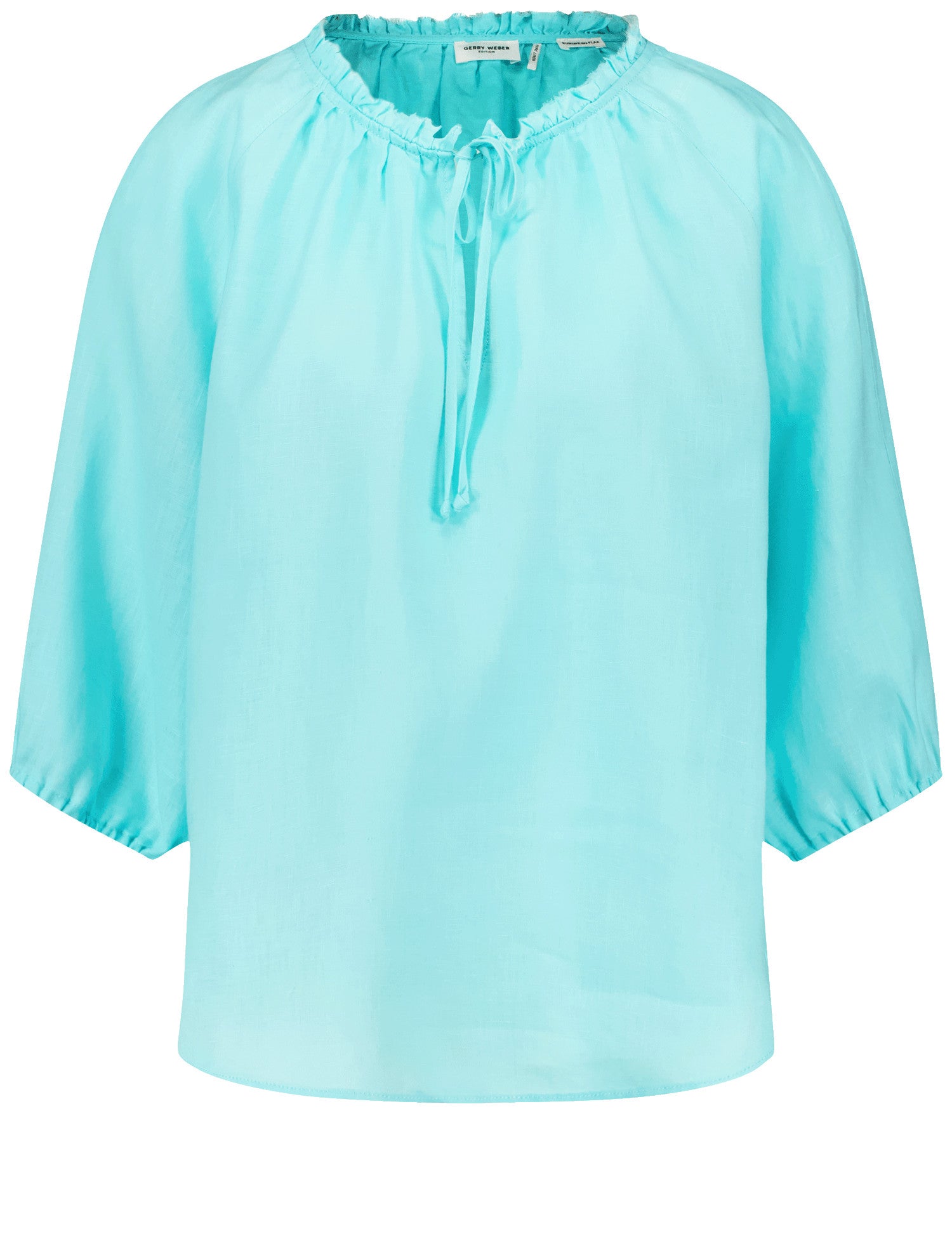 Gerry Weber - Aqua Blue Linen Blouse