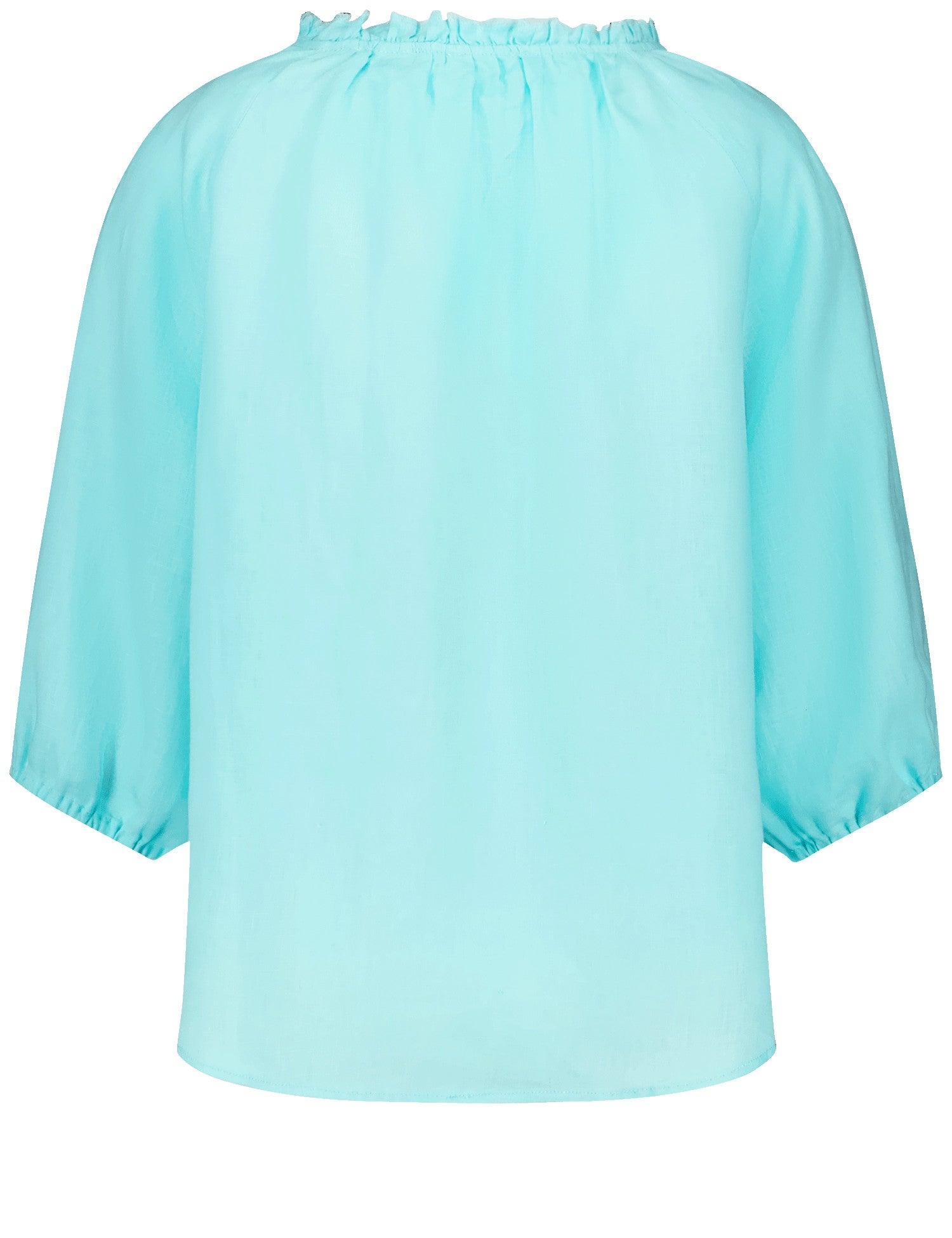 Gerry Weber - Aqua Blue Linen Blouse