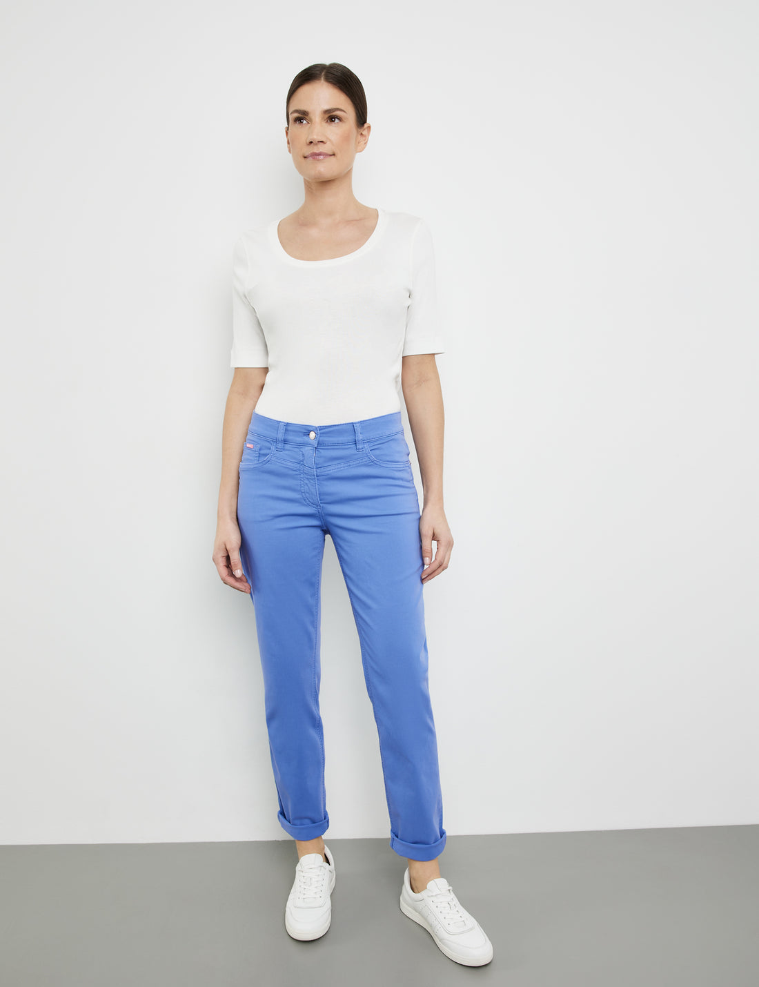 Gerry Weber - Slim Straight fit Blue Pant