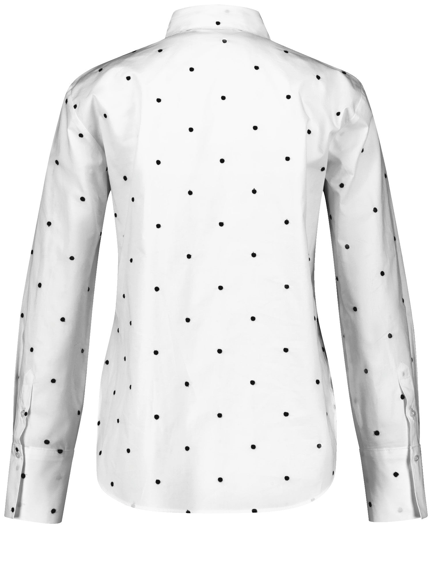 Gerry Weber - Edition White and Black Polka Dot Classic Shirt