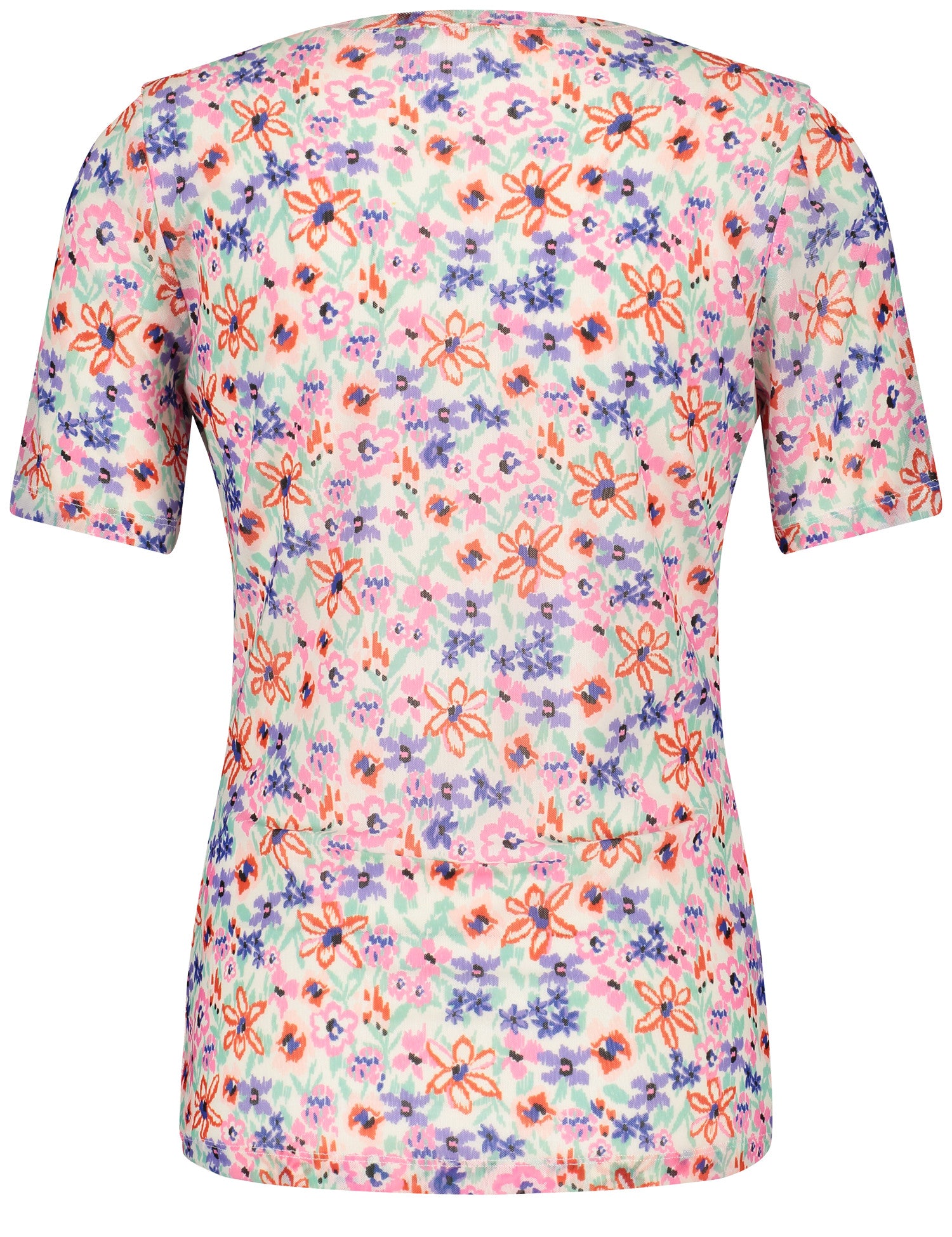 Gerry Weber - Floral Print Mesh  T Shirt