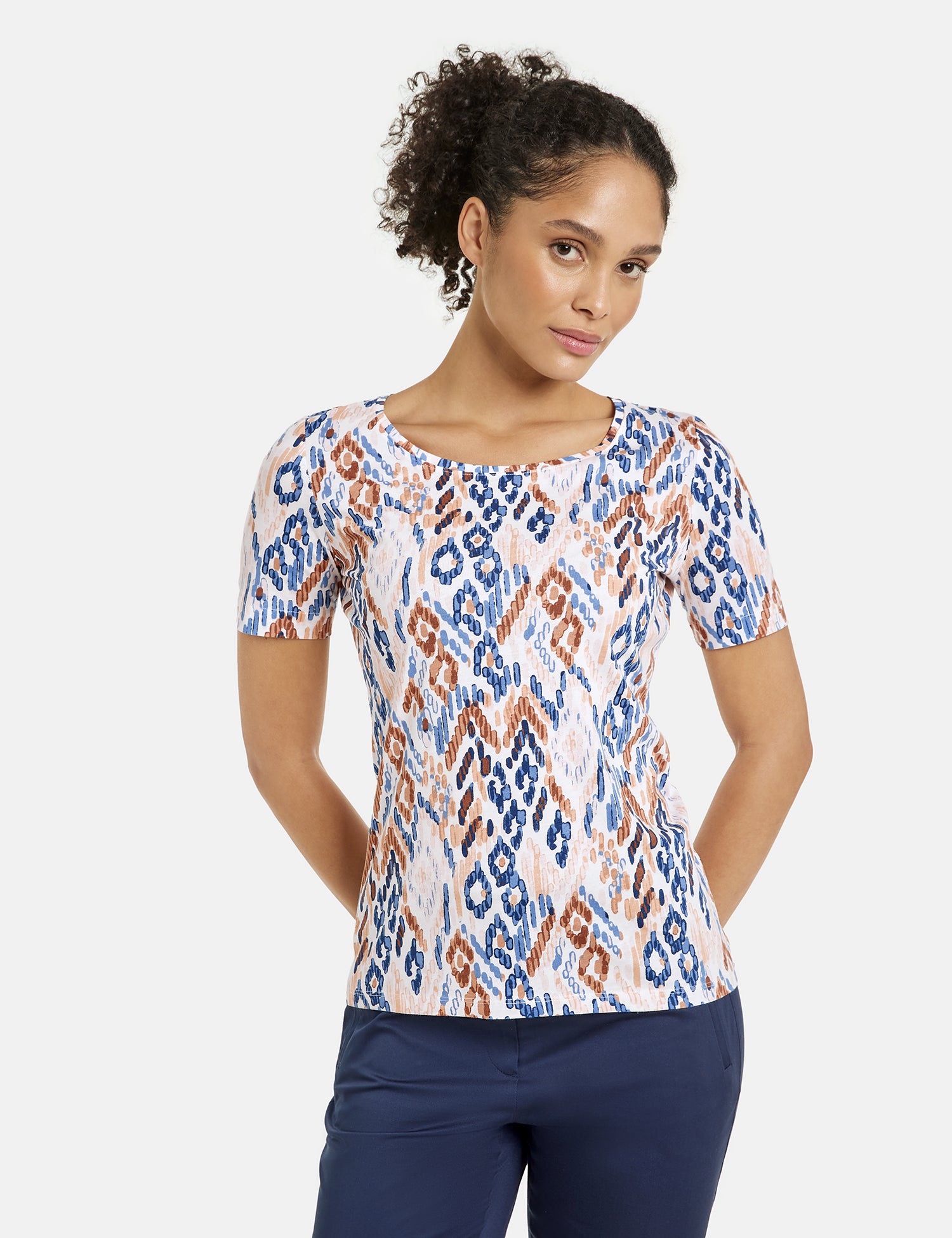 Gerry Weber - Moroccan Inspired Pattern Tee