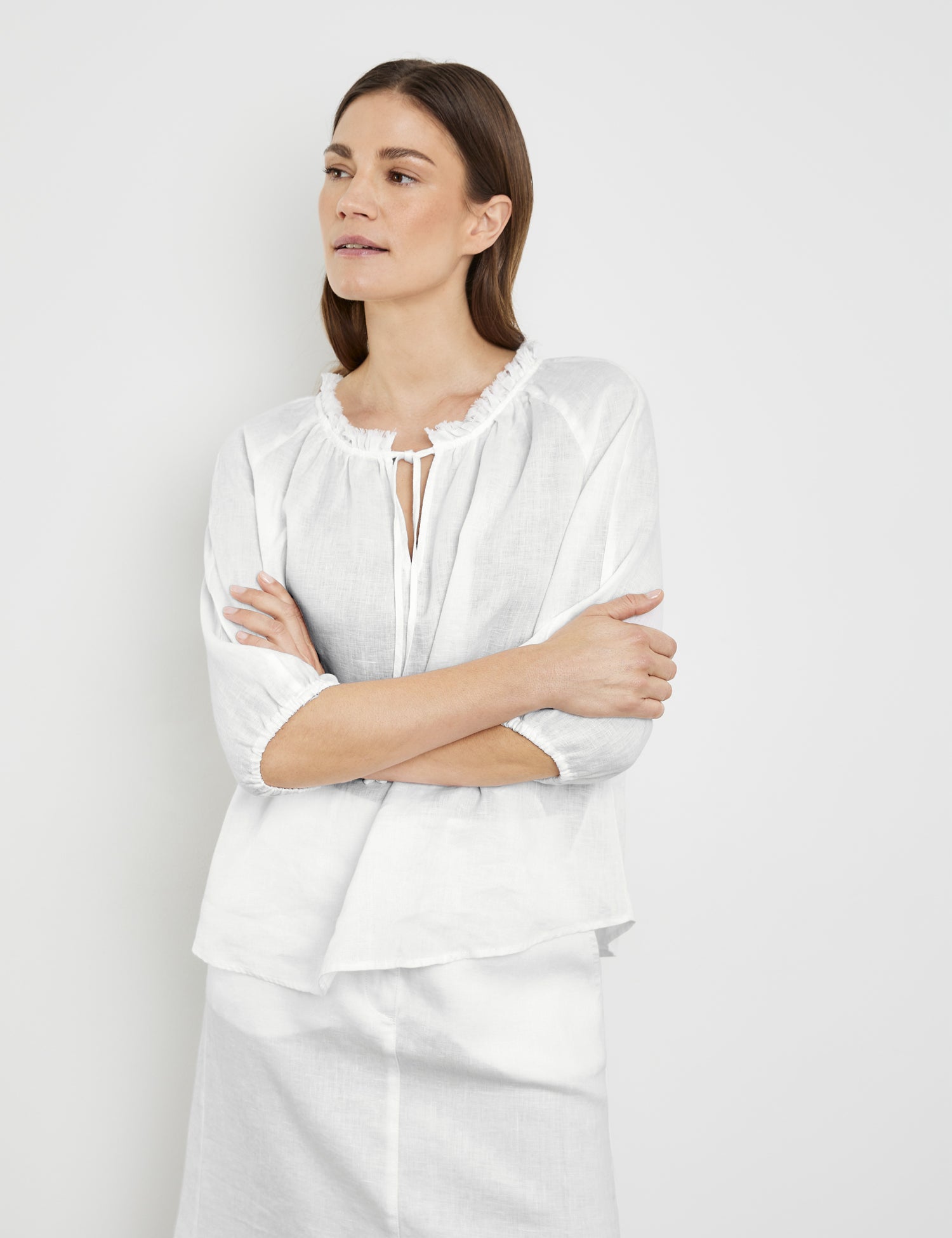 Gerry Weber - White Linen Blouse